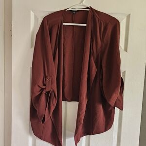 Torrid Rust Blouse/Blazer